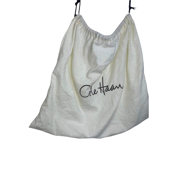 Cole Haan Leather Suede Tan Sierra Purse Fringe - Picture 4 of 10